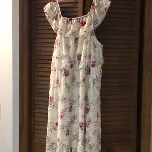 Hi lo pretty lace dress